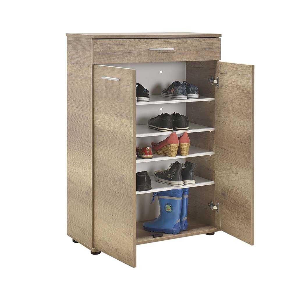 CHIOS IDEA Ξύλινη Παπουτσοθήκη με 5 Ράφια ADR-521-TT Tori 73x35x108cm - Image 3