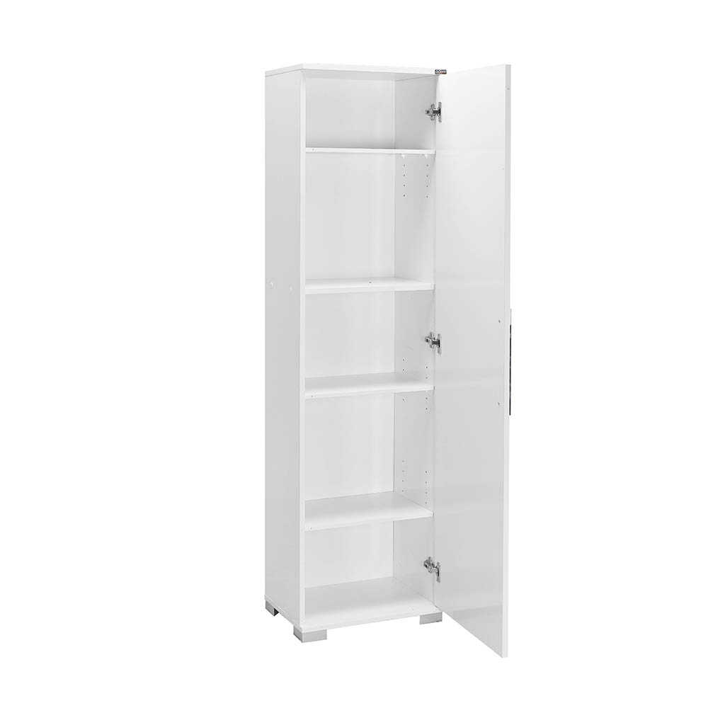 CHIOS IDEA Στήλη Μπάνιου Γυαλιστερή Λάκα 45x32x169cm Λευκή ADR-405-PP - Image 3