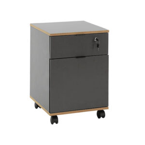 Συρταριέρα γραφείου με ντουλάπι συρτάρι κλειδαριά RKM-311-AX 41X41X61cm