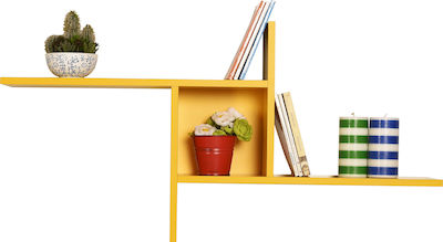 Adore raf_04_HH Ράφι Τοίχου Κίτρινο